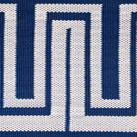 Schumacher 82443 ZEUS INDOOR/OUTDOOR TAPE in NAVY Trim - MAR