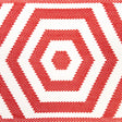 Schumacher 82450 BEES KNEES INDOOR/OUTDOOR TAPE in RED Trim 