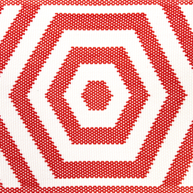 Schumacher 82450 BEES KNEES INDOOR/OUTDOOR TAPE in RED Trim 
