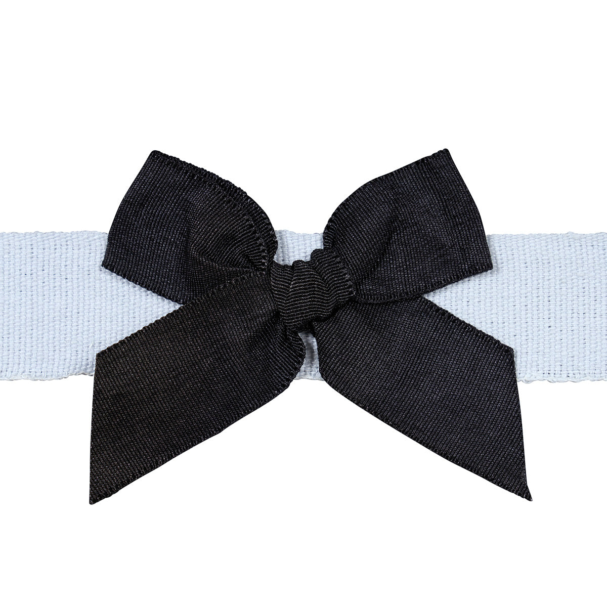 Schumacher 82470 CLAUDIA TAPE in BLACK ON SKY Trim - CHARLAP