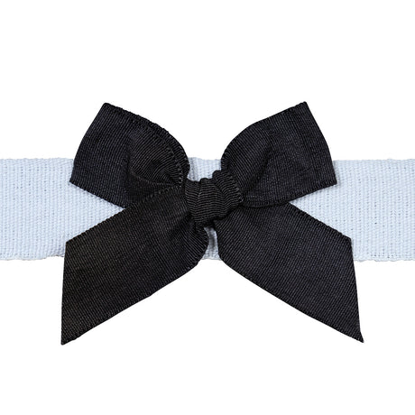 Schumacher 82470 CLAUDIA TAPE in BLACK ON SKY Trim - CHARLAP
