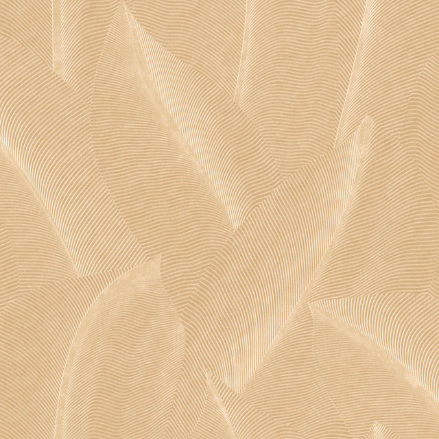 Veer Decor Allure Leaf Beige Wallpaper 8249-AB1