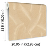 Veer Decor Allure Leaf Beige Wallpaper 8249-AB1