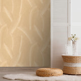 Veer Decor Allure Leaf Beige Wallpaper 8249-AB1