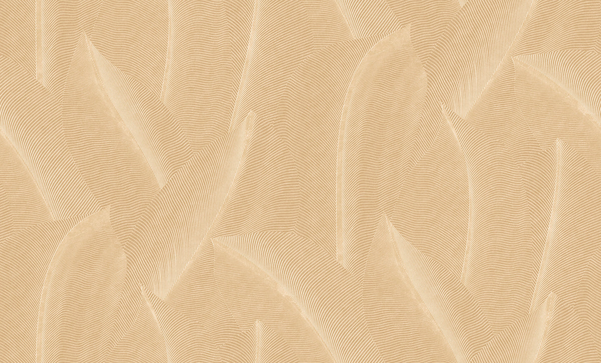 Veer Decor Allure Leaf Beige Wallpaper 8249-AB1