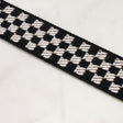 Schumacher 82490 ZEE TAPE NARROW in BLACK & IVORY Trim - CHA