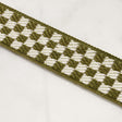 Schumacher 82491 ZEE TAPE NARROW in OLIVE Trim - CHARLAP HYM