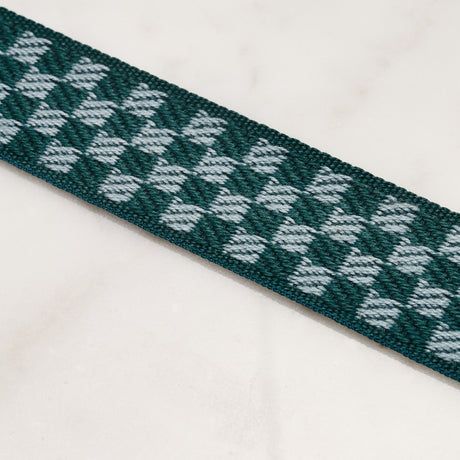 Schumacher 82492 ZEE TAPE NARROW in TEAL Trim - CHARLAP HYMA