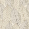 Veer Decor Leaf Lace Cream Wallpaper 8250-AE1