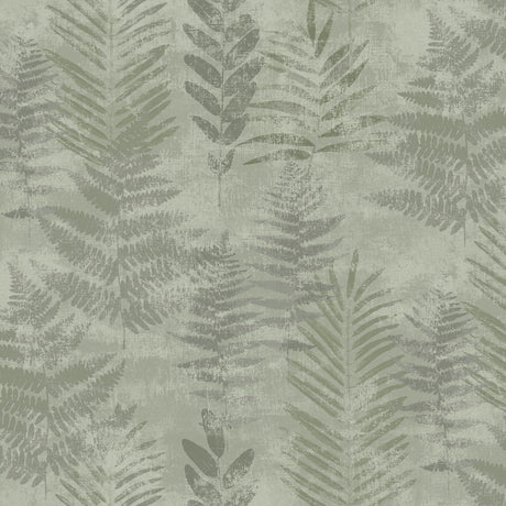 Veer Decor Fern Horizon Green Wallpaper 8252-AE5