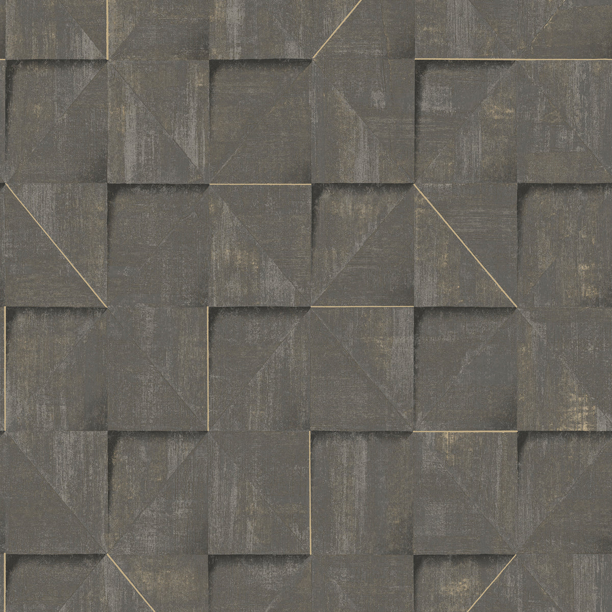 Veer Decor Prism Grid Brown Wallpaper 8252-AG4
