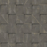 Veer Decor Prism Grid Brown Wallpaper 8252-AG4