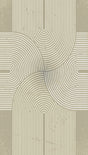 Veer Decor Mod Curves Beige Wall Mural 8253-AA2