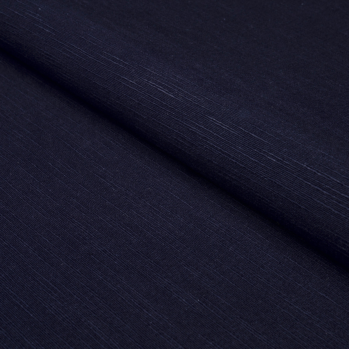 Schumacher Annabel Cotton Navy Fabric