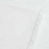 Schumacher Outdoor Heavyweight Twill White Fabric