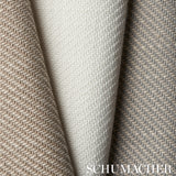 Schumacher Outdoor Heavyweight Twill Neutral Fabric