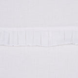 Schumacher Dorothy Pleated Linen Ivory Fabric