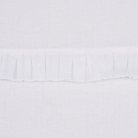 Schumacher Dorothy Pleated Linen Ivory Fabric