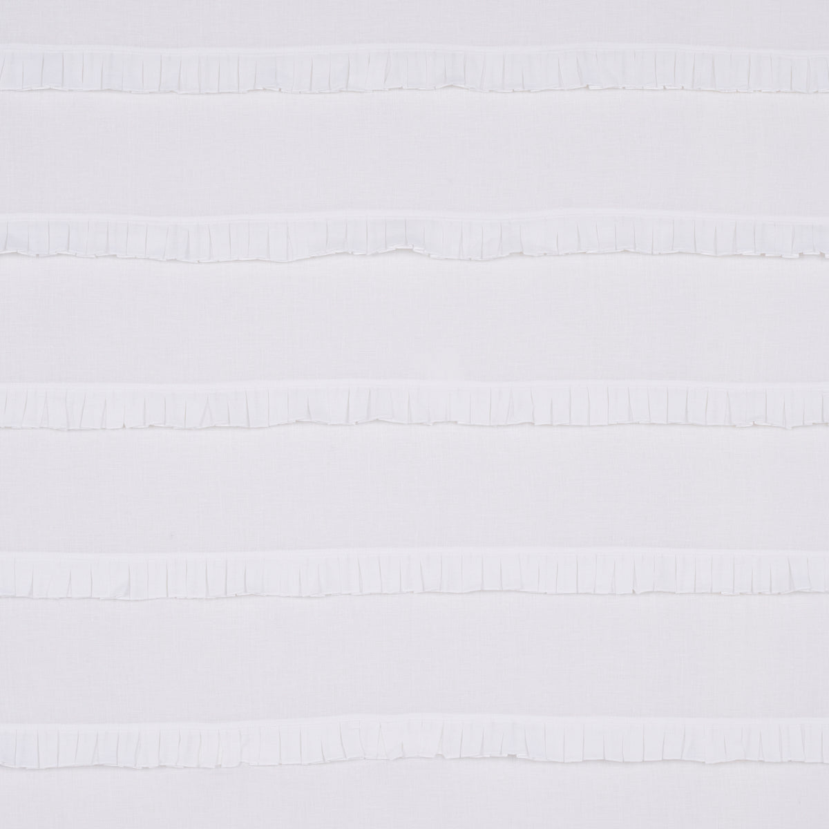 Schumacher Dorothy Pleated Linen Ivory Fabric
