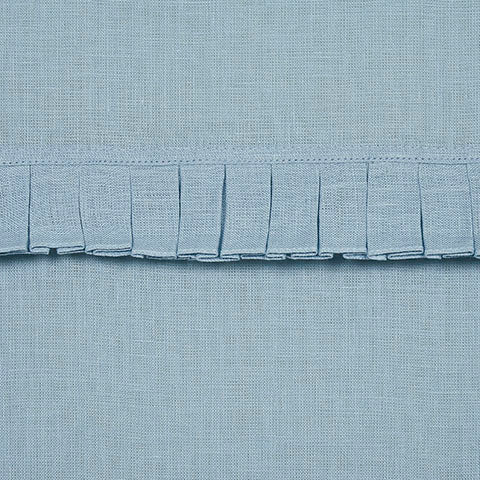 Schumacher Dorothy Pleated Linen Chambray Fabric