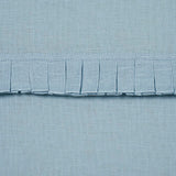 Schumacher Dorothy Pleated Linen Chambray Fabric