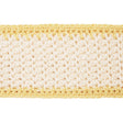 Schumacher 82671 SYLVIA CROCHET TAPE in BUTTERCUP Trim - NEW