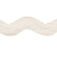 Schumacher 82725 RIC RAC TAPE LARGE in IVORY Trim - NEW OLD-