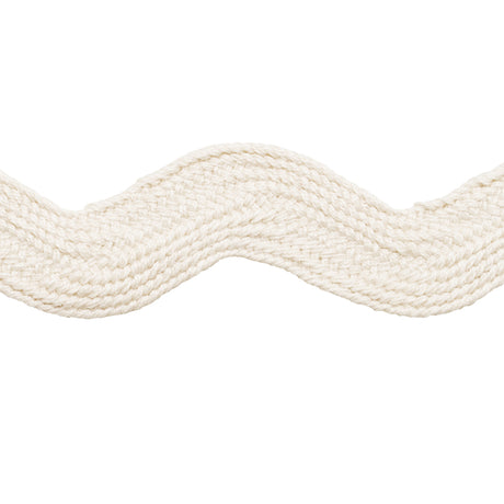 Schumacher 82725 RIC RAC TAPE LARGE in IVORY Trim - NEW OLD-