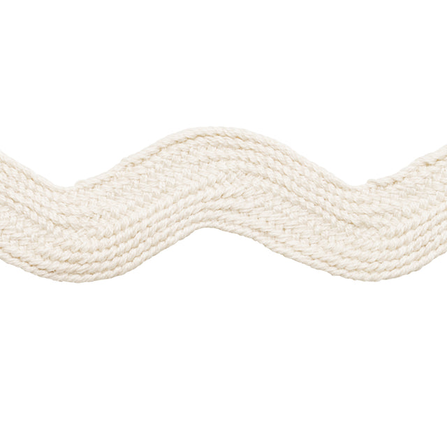 Schumacher 82725 RIC RAC TAPE LARGE in IVORY Trim - NEW OLD-
