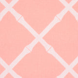Schumacher Bamboo Trellis Indoor/Outdoor Pink Fabric