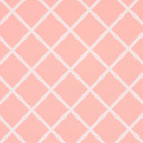 Schumacher Bamboo Trellis Indoor/Outdoor Pink Fabric