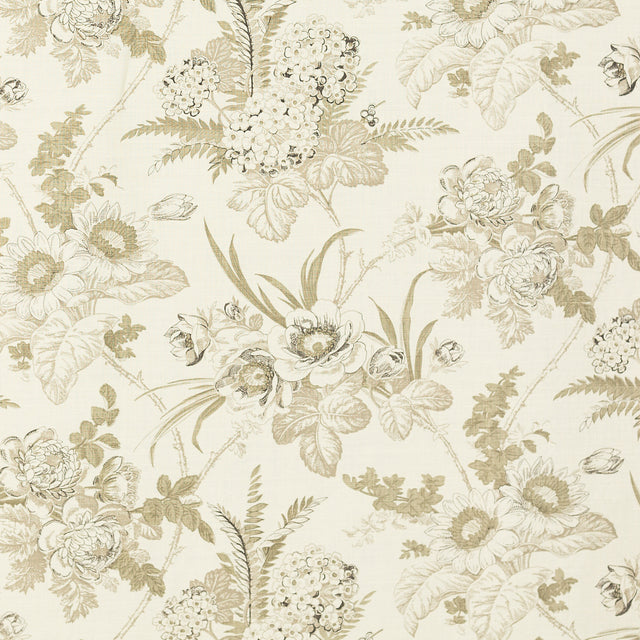 Schumacher 827V95 AGATHA in DRIFTWOOD Fabric - RAOUL TEXTILE