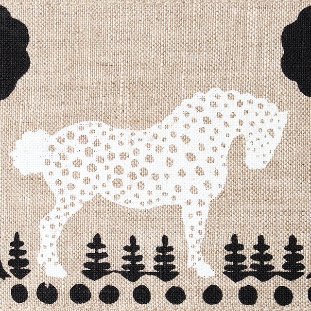 Schumacher 82810 POLKA DOT PONY TAPE in NATURAL Trim - FOLLY