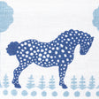Schumacher 82811 POLKA DOT PONY TAPE in BLUE Trim - FOLLY CO