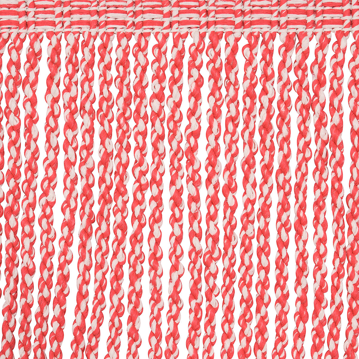 Schumacher 82832 OUTDOOR BOULLION FRINGE TRIM in CORAL Trim 