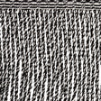 Schumacher 82833 OUTDOOR BOULLION FRINGE TRIM in BLACK Trim 