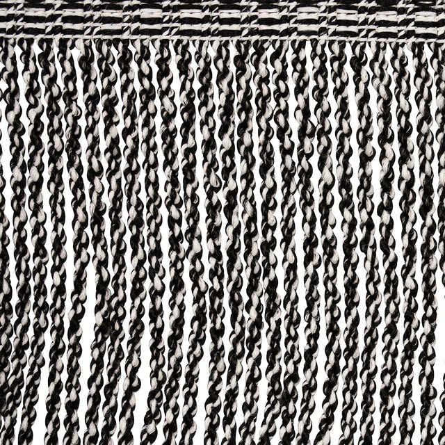 Schumacher 82833 OUTDOOR BOULLION FRINGE TRIM in BLACK Trim 