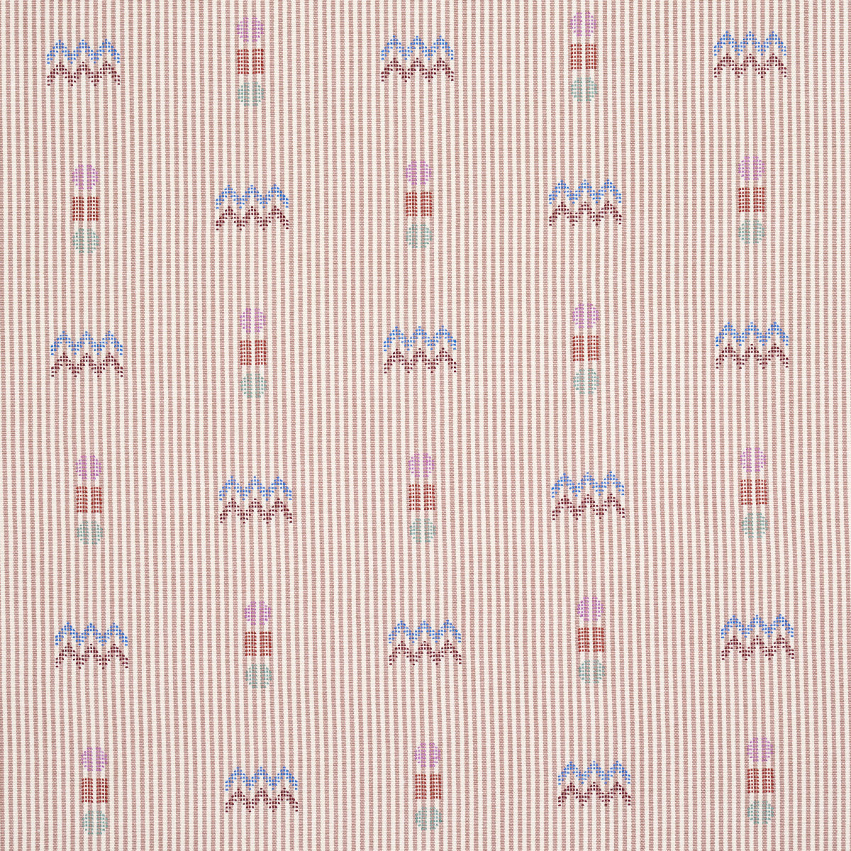 Schumacher Ribbon Fiesta Fabric - Eade's Wallpaper