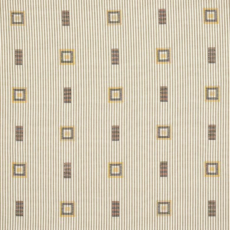 Schumacher Ribbon Ii Oregano Fabric - Eade's Wallpaper