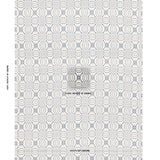 Schumacher Francestown Coverlet Navy Fabric