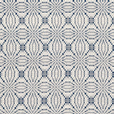 Schumacher Francestown Coverlet Navy Fabric