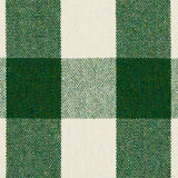 Schumacher Dutton Buffalo Check Emerald Fabric
