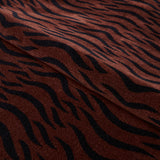 Schumacher Sabi Tiger Velvet Java Fabric - Eade's Wallpaper