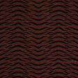 Schumacher Sabi Tiger Velvet Java Fabric - Eade's Wallpaper