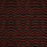 Schumacher Sabi Tiger Velvet Java Fabric - Eade's Wallpaper