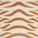 Schumacher Sabi Tiger Velvet Camel Fabric - Eade's Wallpaper