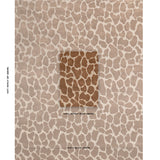 Schumacher Giraffe Velvet Safari Fabric