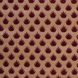 Schumacher Coronation Velvet Garnet Fabric
