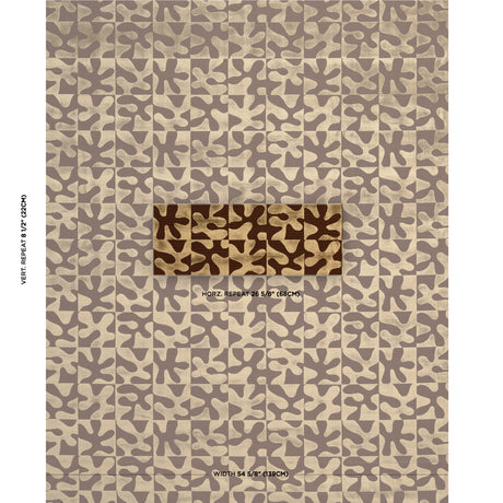 Schumacher Modern Dance Velvet Gold Fabric - Eade's Wallpaper