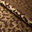 Schumacher Modern Dance Velvet Gold Fabric - Eade's Wallpaper